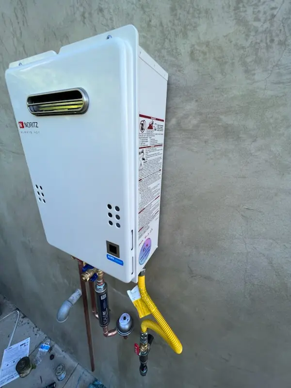 Tankless water heater installation for Emigrant Gap homes
